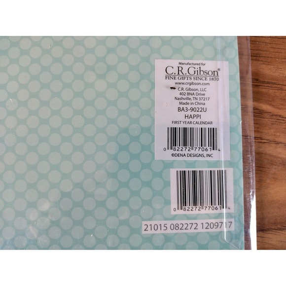 C. R. Gibson Our Little One First Year Baby Calendar & Stickers ( BA3-9022U ) - Picture 5 of 6